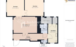 Piața Victoriei - Apartament primitor cu farmec istoric - tur virtual - Poză 16