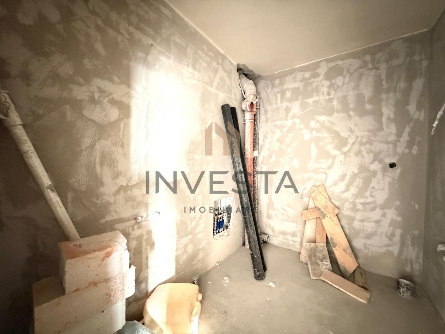 Apartament cu 2 camere semifinisat ! - Poză 6