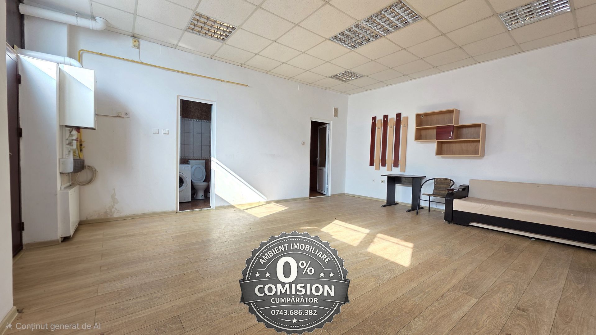 Spațiu comercial – ideal pentru birouri, VASLUI - zona CRUCEA GĂRII; - Poză 2