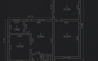 Casă de vânzare, Obileni, Hîncești ,185 m² ,16 ari, 2 garaje - Poză 28