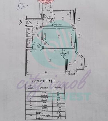 Apartament cu 2 camere, Calea Dorobanti - Poză 2