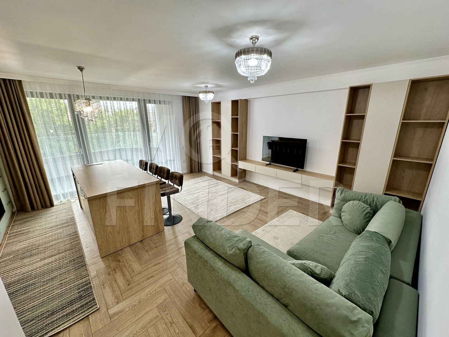 Prima închiriere - 3 camere cu 2 locuri de parcare subterană |Apartament de lux - Poză 1