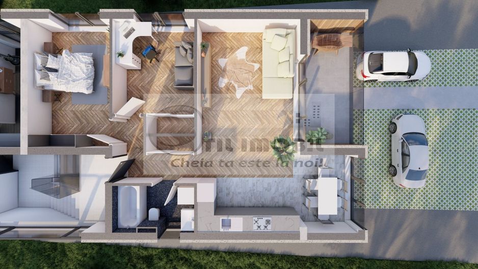 Apartament 3 camere - reper Lac Rediu - 75mp - 104.000Euro - Poză 11