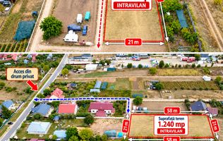 TEREN INTRAVILAN 1.240 MP – VASLUI | MOARA GRECILOR – CELANOVA