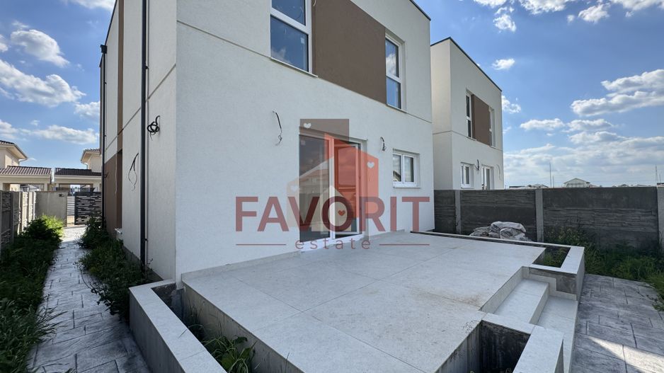 Duplex 5 camere ,despartit prin camera tehnica, finisat la cheie in Mosnita - Poză 2