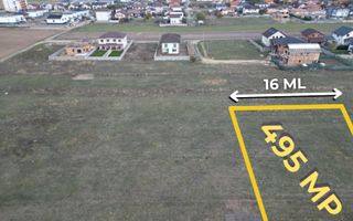 Teren 825mp  cu autorizatie de duplex sau casa individuala | Giroc - Poză 1