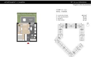 Apartament Studio de vanzare - Bucuresti Noi - Poză 3