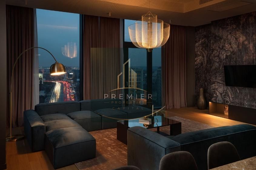 Apartament 3 camere One Herăstrău Towers  Vedere Parc | Etaj 11 | Înălțime 3,6m - Poză 15