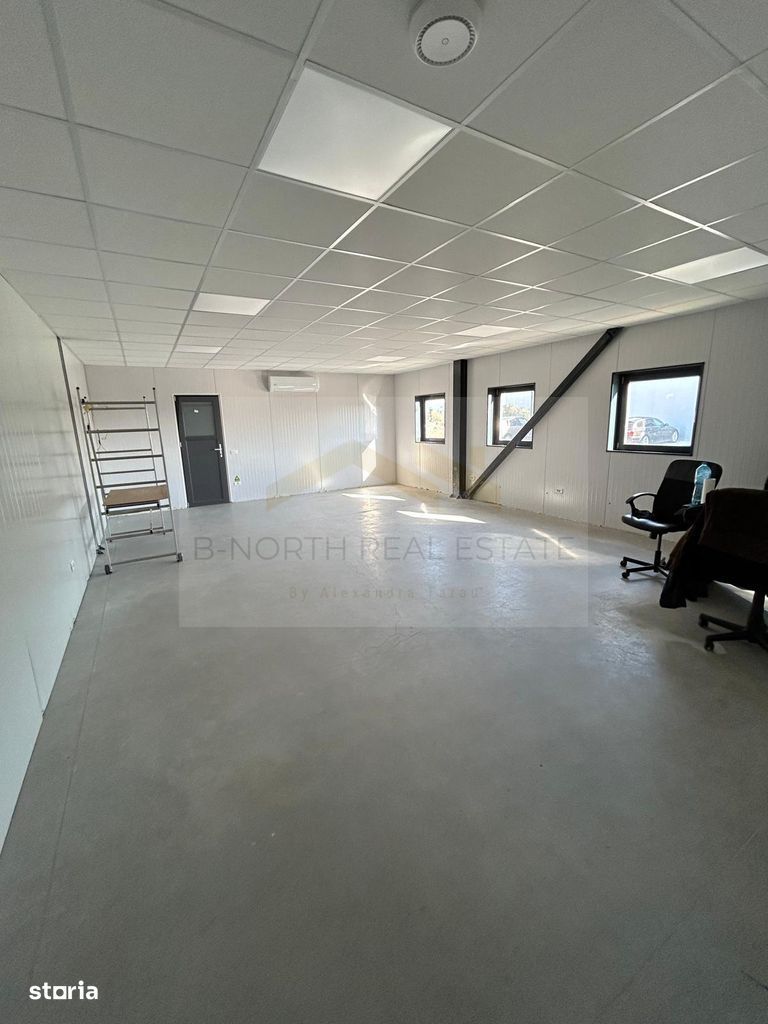 Hală nouă de închiriat 500 mp cu birou și acces TIR | lângă autostrada A2 - Poză 7