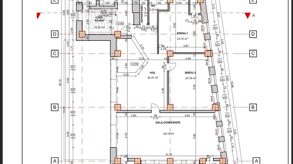 Spatiu în clădire de birouri - Poză 3