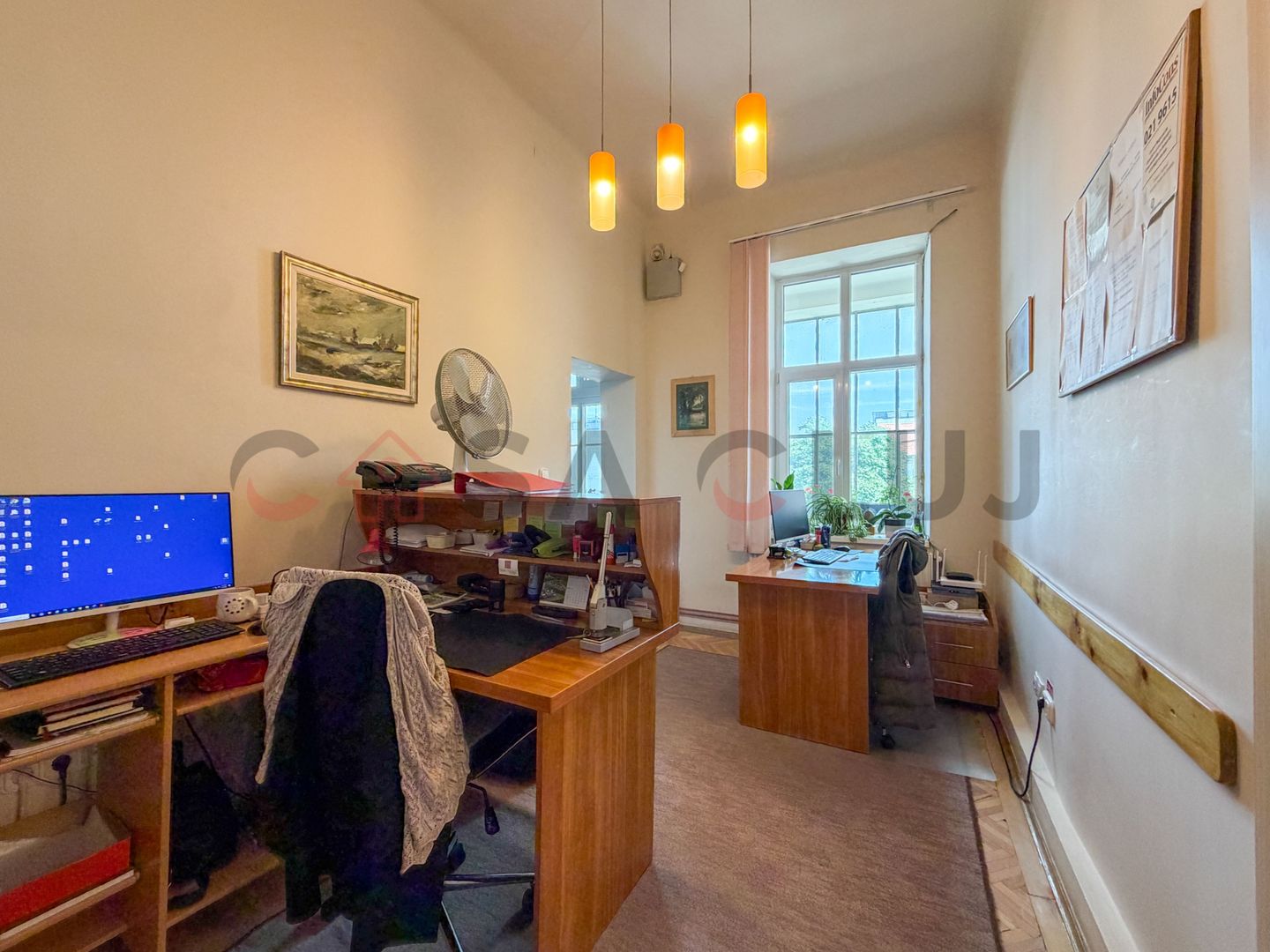 2 camere, zona centrala, finisat modern-locuinta sau birou - Poză 8