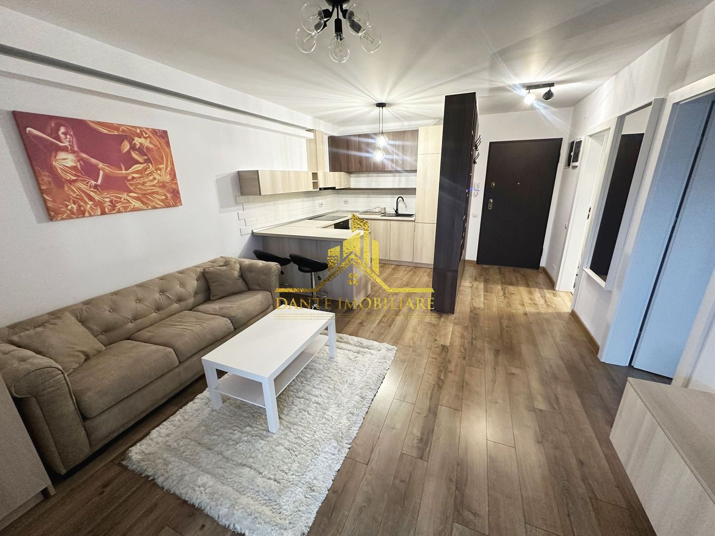 2 camere, mobilat modern, bloc nou, terasa, parcare, Europa, Luminia - Poză 8