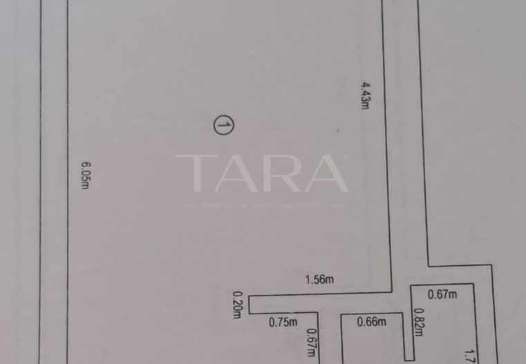 Garsonieră luminoasă, 23 mp, Someșeni – Preț avantajos. - Poză 1