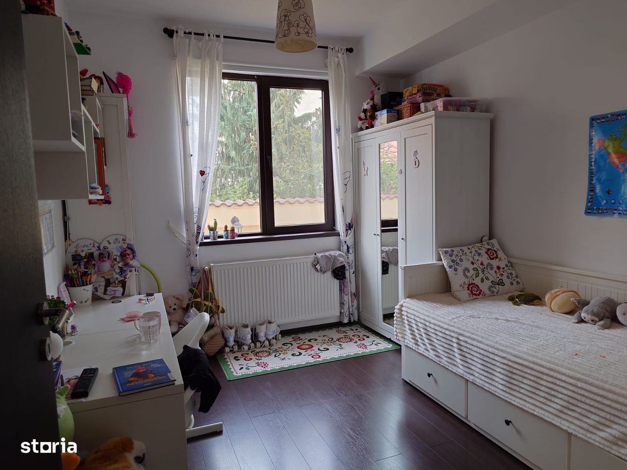 Vanzare apartament 3 camere 61m2 si curte 58m2 Bucurestii Noi - Poză 6