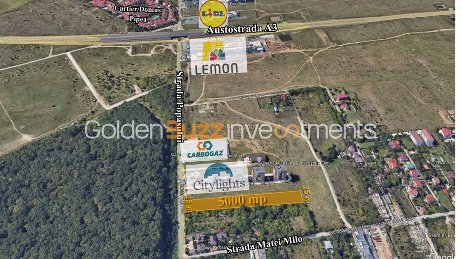 Teren 5.000 mp – Str. Popasului | Oportunitate dezvoltare sau asociere - Poză 2