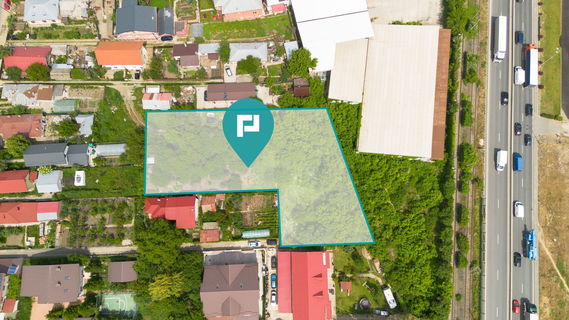 Teren de vânzare Otopeni 1.450 mp cu utilități și acces privat - Poză 1