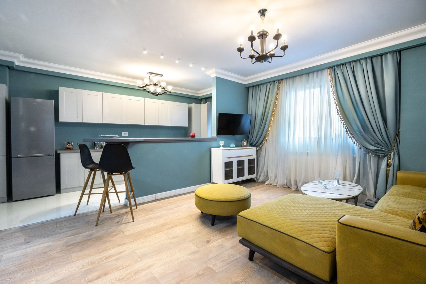 COMISION 0% - Apartament 2 camere finisat lux cu 2 bai, loc parcare, Herastrau - Poză 1