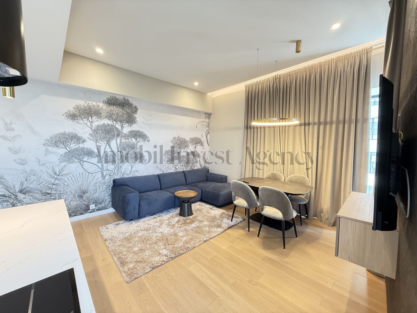 Apartament 3 camere mobilat in One Verdi Park cu loc de parcare - Poză 2