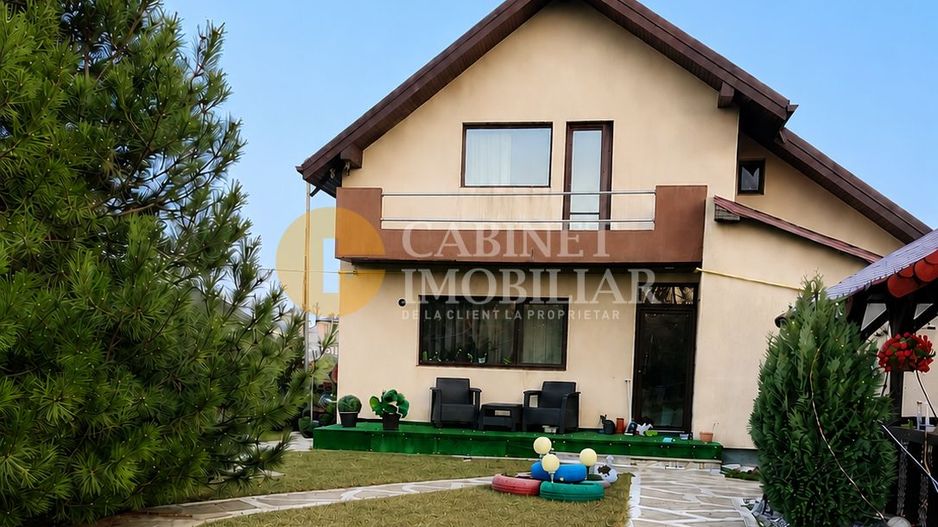 Casă modernă de vânzare – 5 camere, P+M, 180 mp, teren 530 mp (construcție 2018) - Poză 1