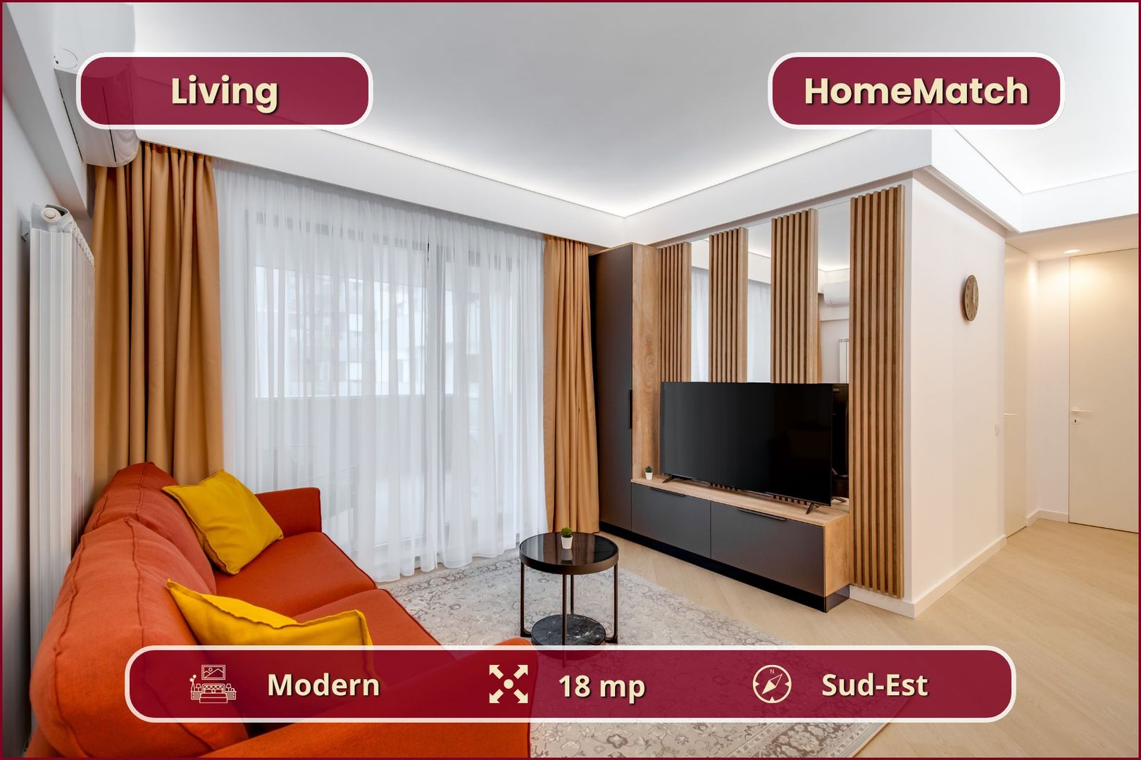 Cortina North || 3 camere || Nou || Finisaje de lux || Comision 0% - Poză 3