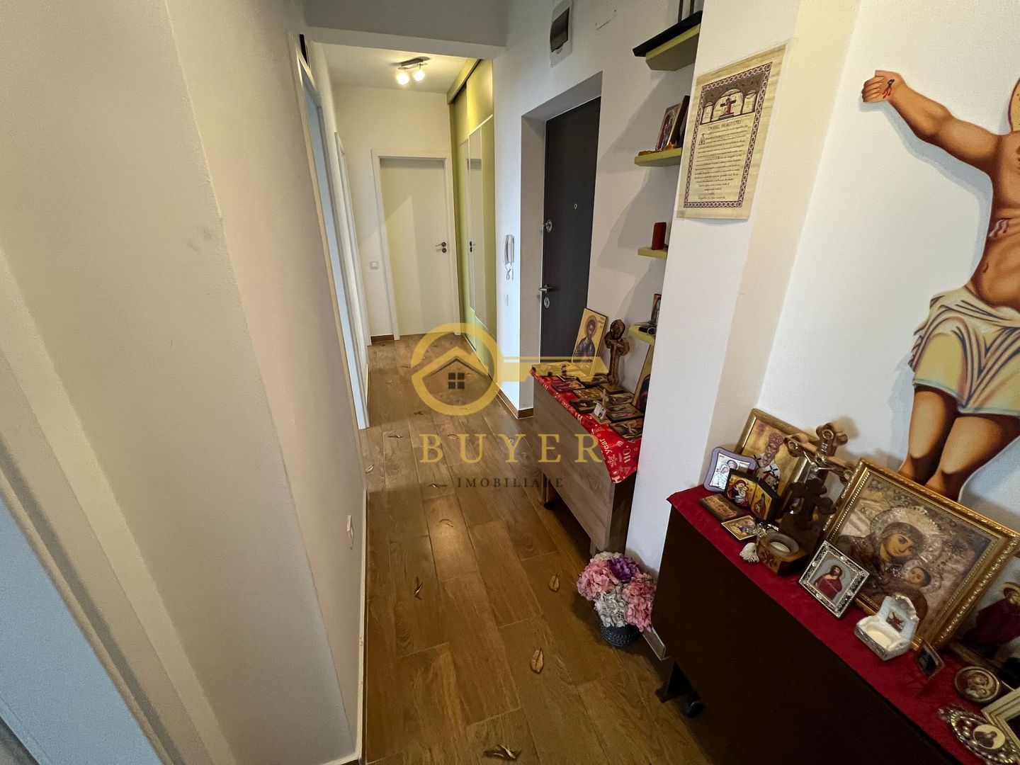 Apartament cu 3 cam mobilat si utilat- Etaj 2, balcon- zona Brana - Poză 6