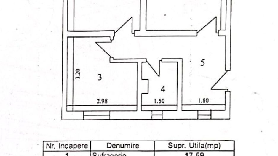 Apartament cu 2 camere, etaj 1, mobilat și utilat, VASLUI - zona COPOU; - Poză 11