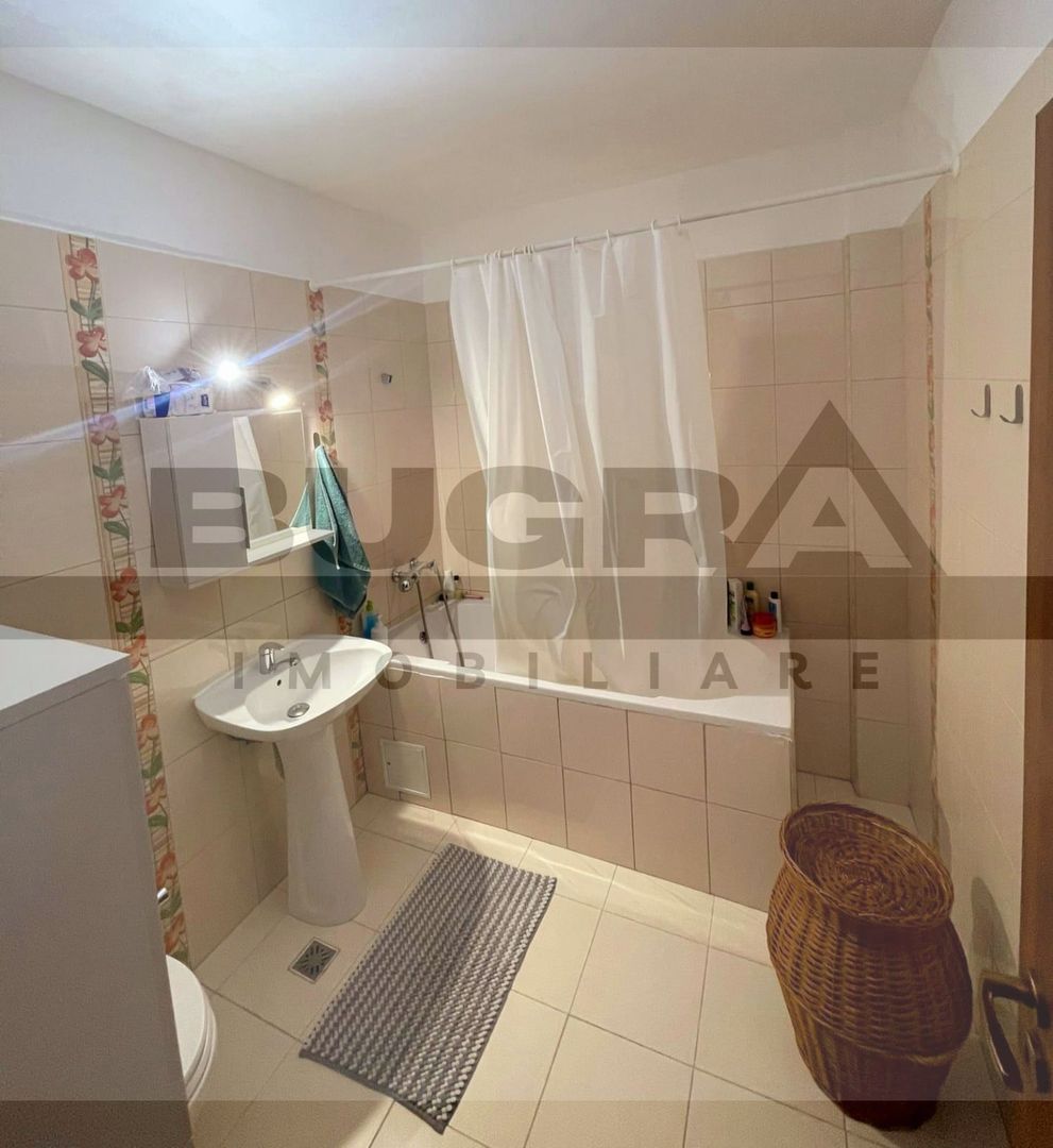 Apartament 3 camere, 46 mp,  complet mobilat, zona Calea Turzii - Poză 12