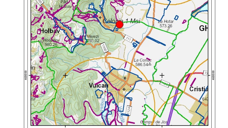 Între Vulcan și Codlea (Mina 1 Mai), teren pentru construcție de vacanță. - Poză 7