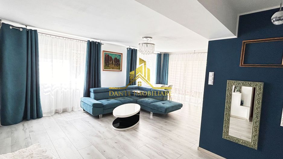 3 camere, mobilat modern, bloc nou, balcon, parcare, Buna Ziua - Poză 2
