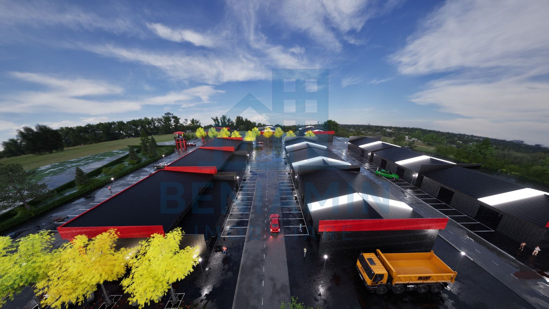 Hale industriale-Spatii depozitare-Suprafete 12mp-590mp-Aeroport - Poză 4