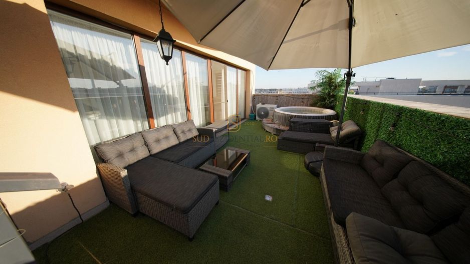 Penthouse modern cu terase și priveliște panoramică – Piața Sudului - Poză 17