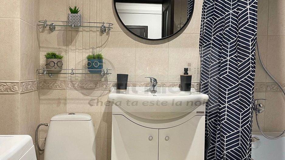 Apartament 1 camera, decomandat, Bucium, bloc 2013 mobilat modern - Poză 18