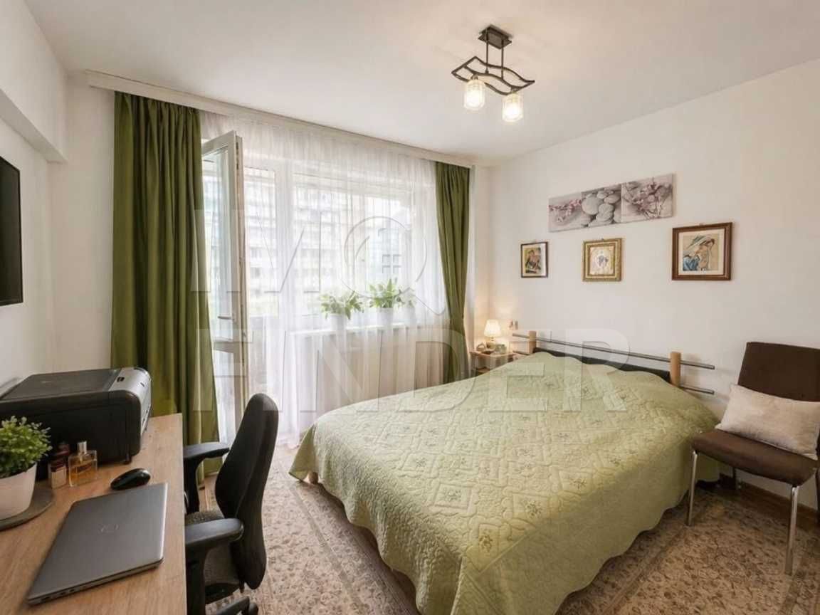Apartament semidecomandat | 43 mp | Etaj 5 | Balcon închis | Mobilat complet - Poză 1