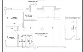 Apartament cu trei camere, zona Centrul Civic - AFI 87 mp - Poză 13