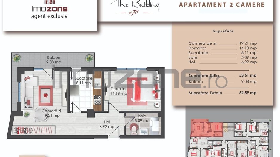 2 camere | Prelungirea Ghencea | 62.59 mp | Etaj 3 | Finalizat | Comision 0% - Poză 1