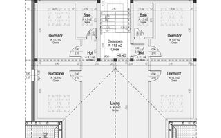 Apartament 4 camere – Predare la cheie  Sibiu - Schiță 10