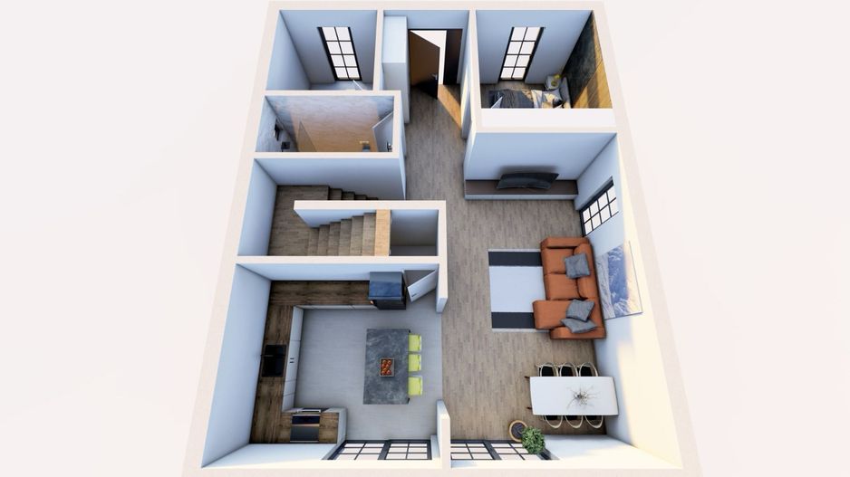 Casa/ vila individuala de vanzare Codlea, Brasov , direct dezvoltator! - Poză 16