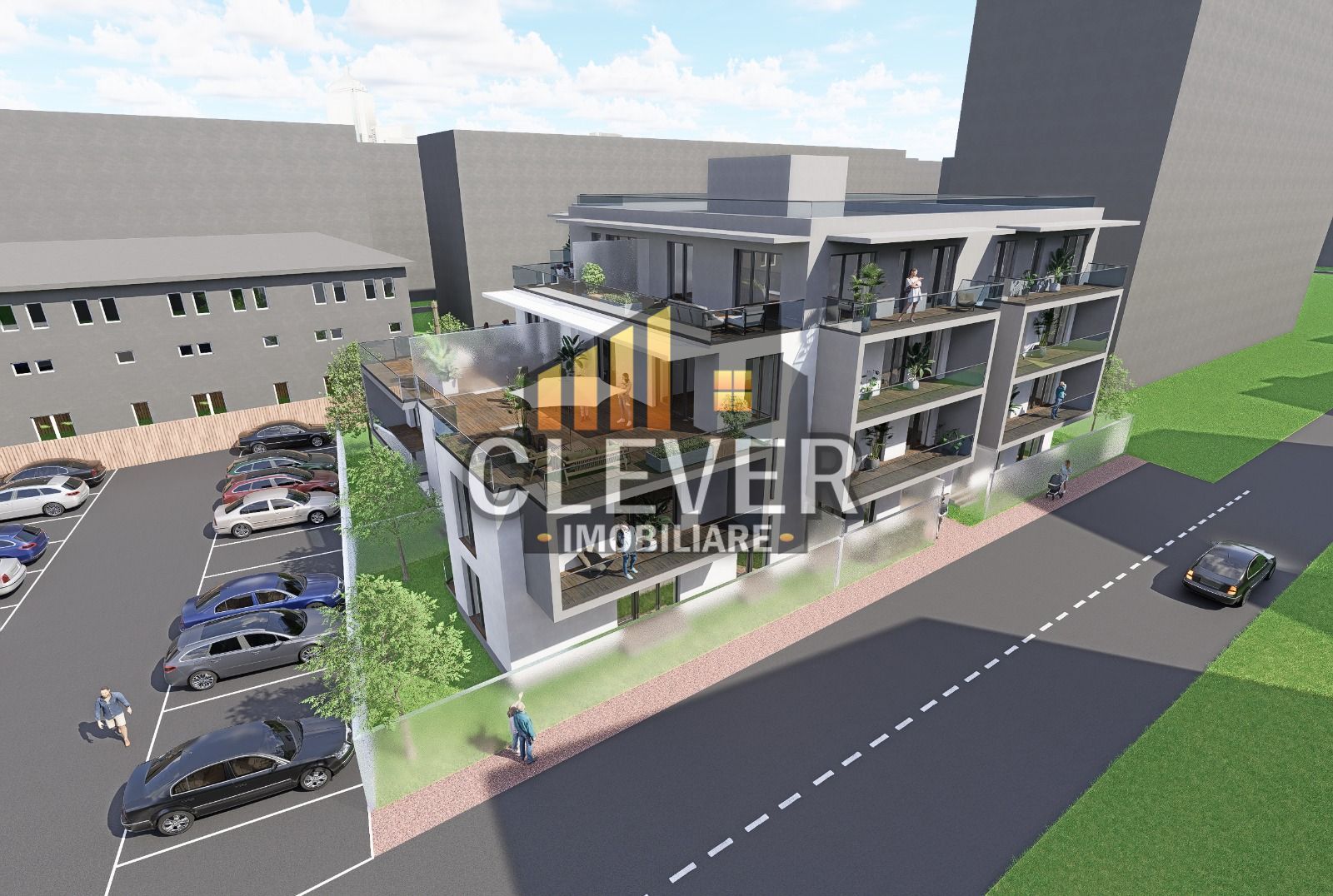 Apartament 4 Camere cu terasa 51mp Metrou Nicolae Teclu - Poză 6