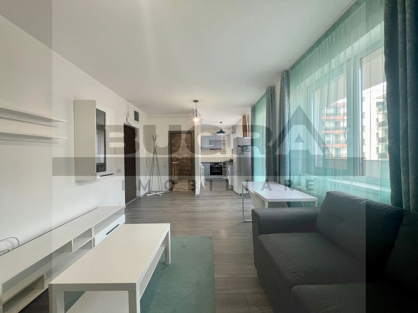 Apartament de 2 camere, 45.7mp, modern, zona Piata Abator - Poză 3