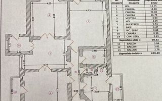 De vanzare Ap. 3 camere,pod, subsol in Vila, Hala Traian, sect. 3 - Poză 7