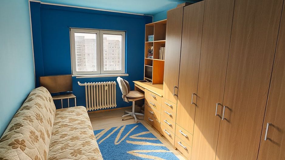 74 mp, 3 camere, 2 băi, 2 balcoane – 8 min până la metrou - comision 0 - Poză 8