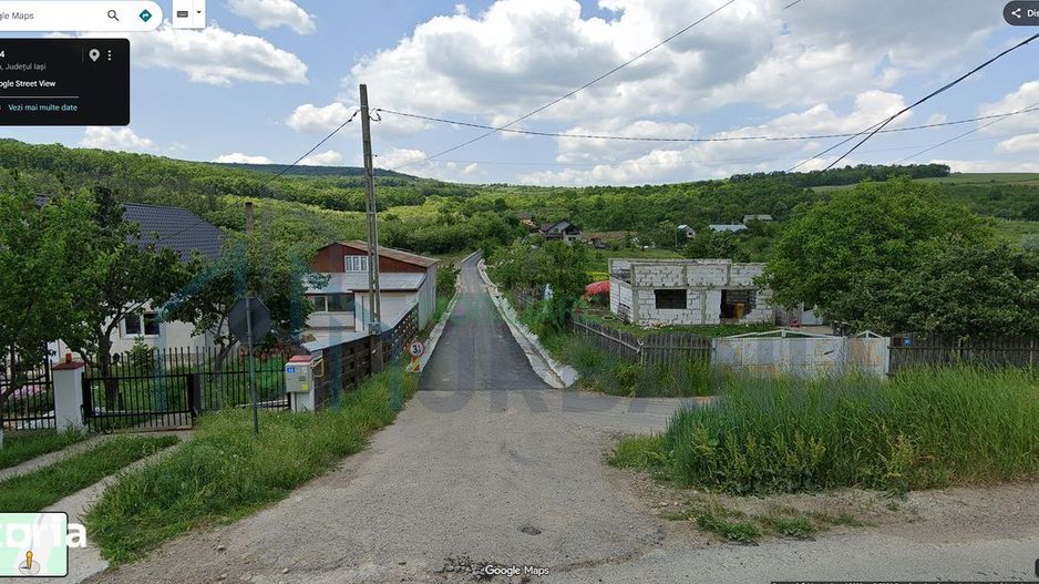 Teren intravilan 608 m2 în Chicerea, comuna Tomești, județul Iași – la 20 min de centrul Iașiului - Poză 2