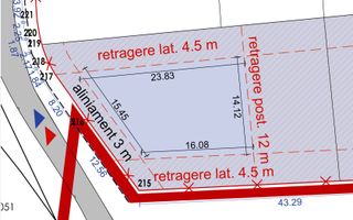 Teren pentru construcție casă cartier Făget - Poză 1