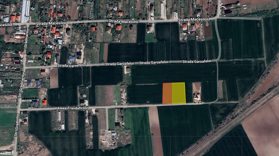 Teren intravilan 1000+2000mp Caciulati Ilfov - Poză 3