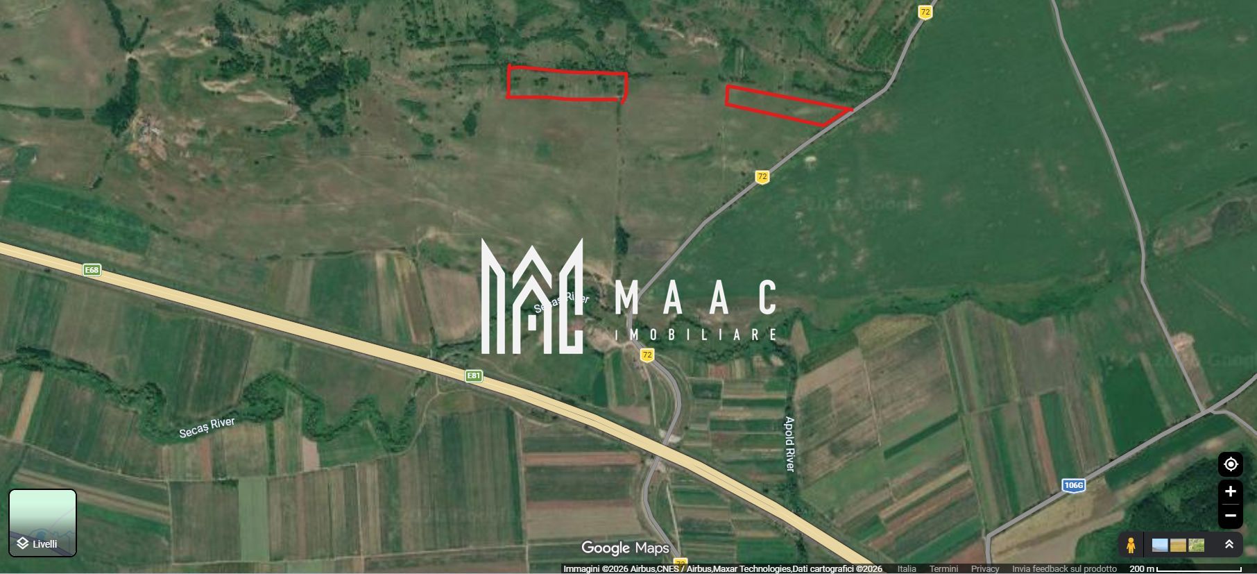 Teren extravilan de vânzare | Apoldu de Jos | 26.258 mp - Poză 2