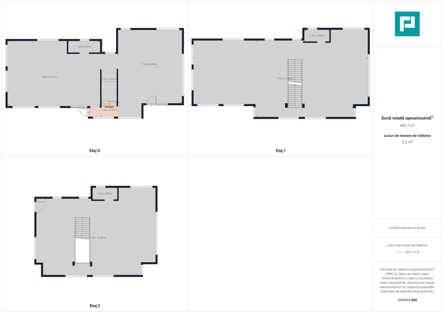 Clădire multifuncțională P+2 și 12 locuri de parcare - Corbeanca - Poză 4