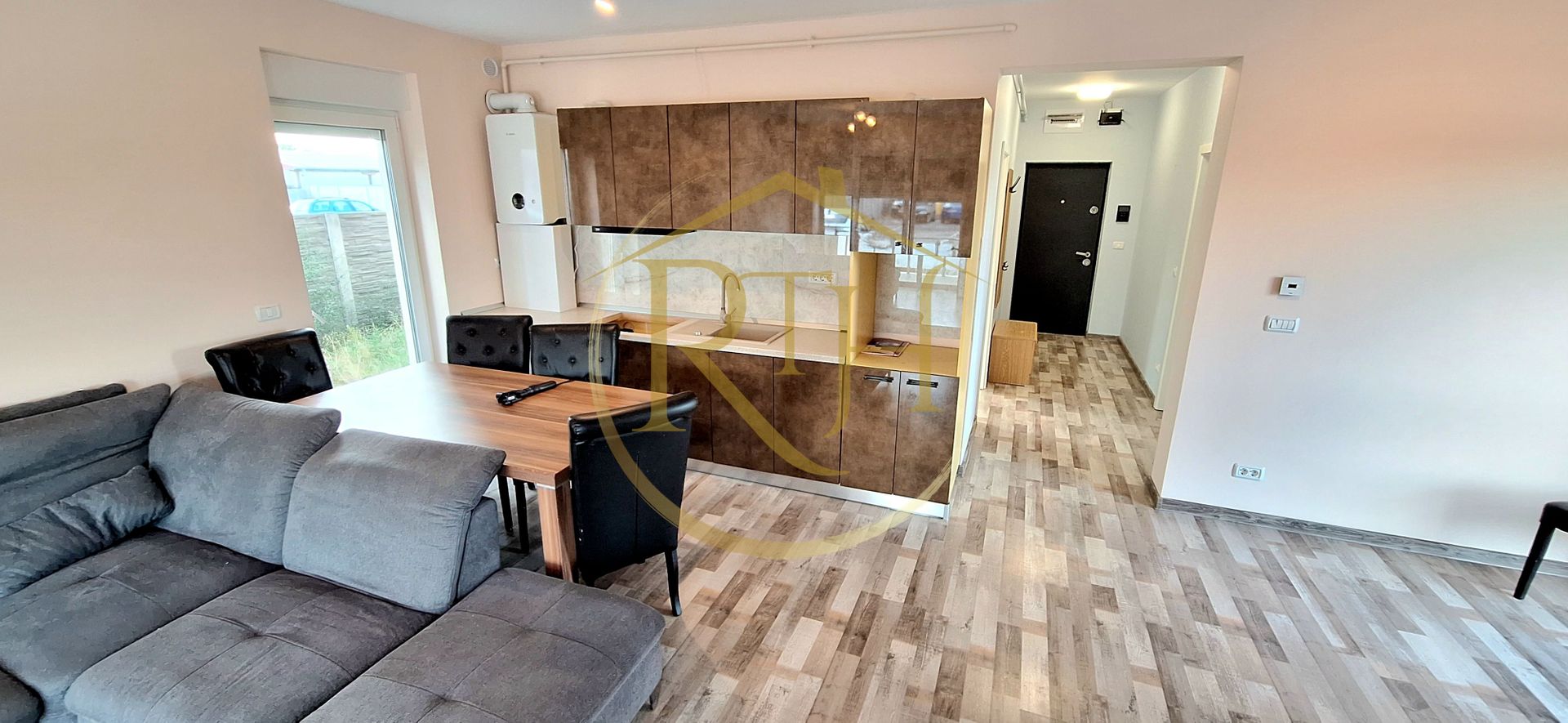 Oferim spre vanzare apartament 2 camere, 60 mp curte, Giroc, 0% Comision - Poză 6