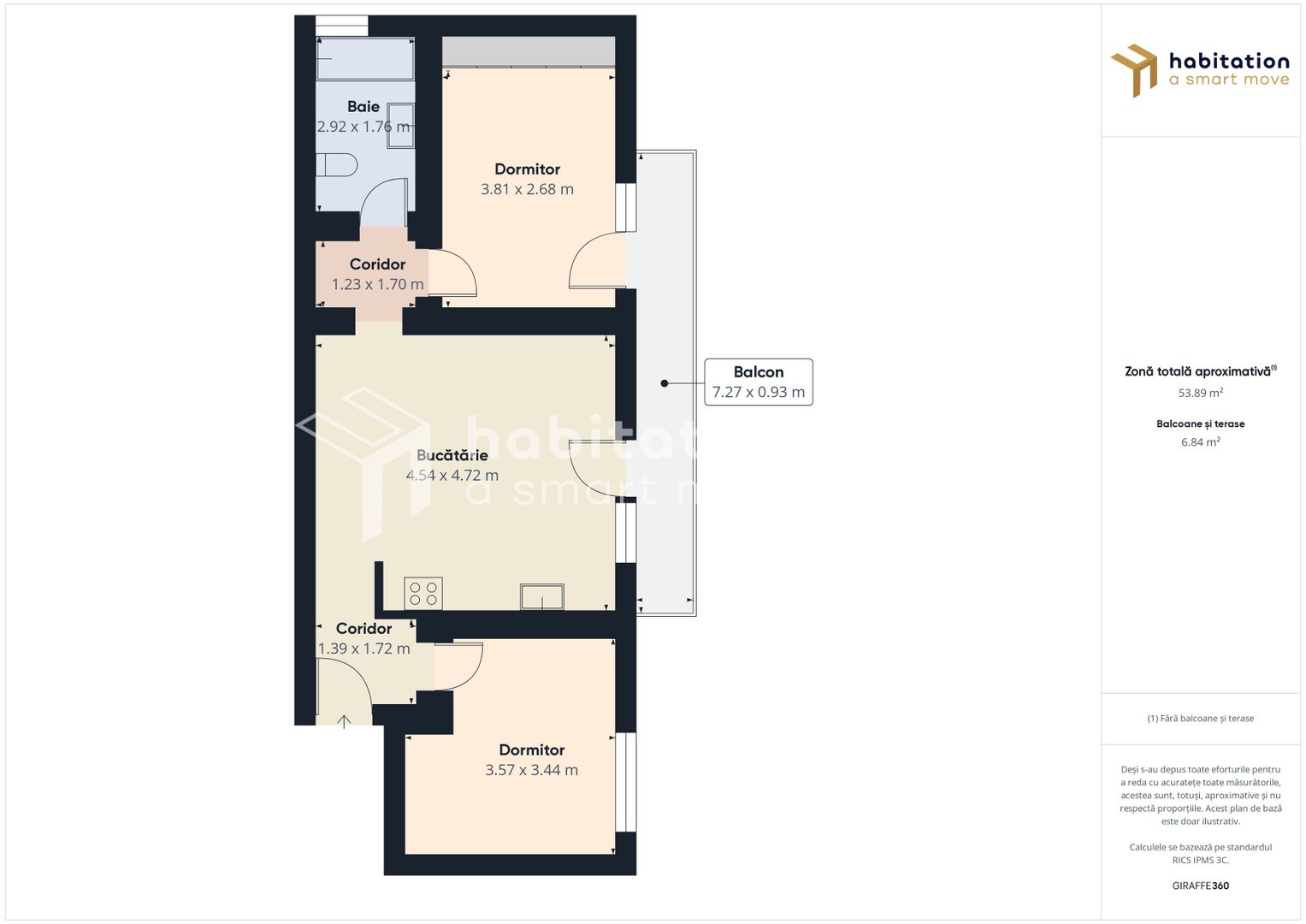 Apartament 3 camere, elegant amenajat, in Dumbrăvița- Kaufland - Poză 16