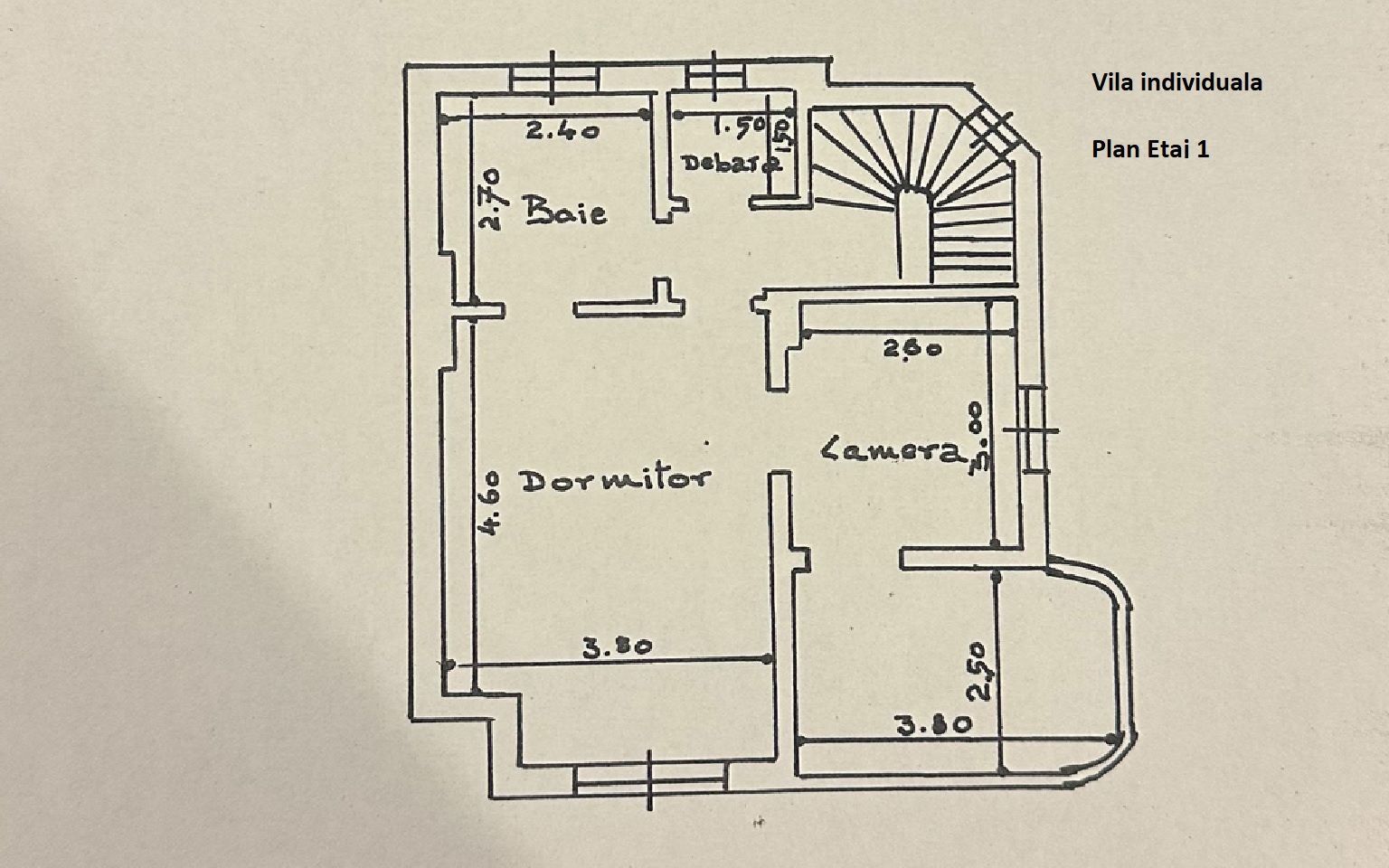 VATRA LUMINOASA -Agricultori | Cladire 1900mp din 2001 | Teren 1030mp - Schiță 10