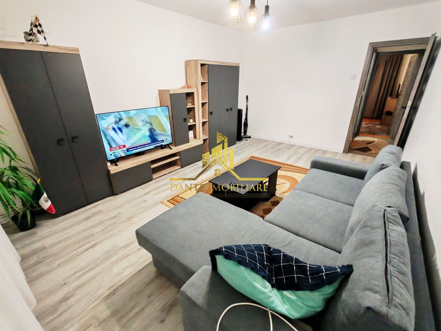 2 camere, decomandat, mobilat modern, balcon, Intre Lacuri, Dunarii - Poză 1